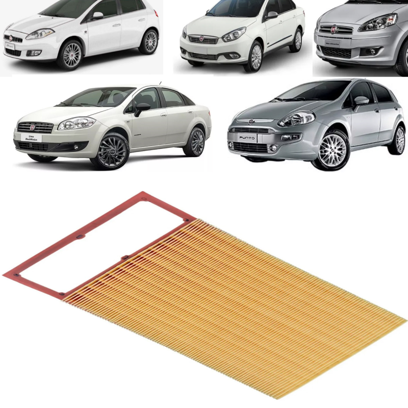 Filtro Do Ar Palio Flex 1.6 2012 A 2022 Grand Siena Flex 1.6 2012