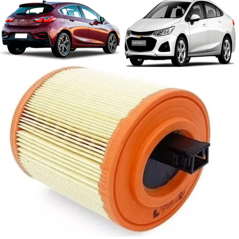 Filtro Do Ar Cruze Turbo Flex 1.4 2016 A 2022