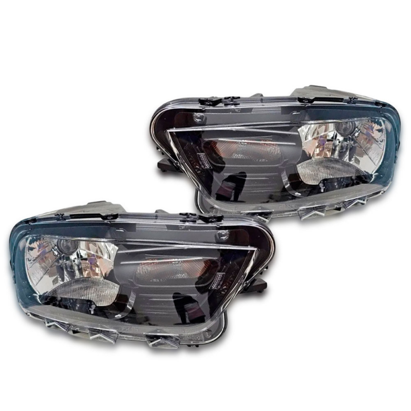 Farol Original Citroen C4 Cactus 2019 A 2022 Lado Esquerdo Mascara Negra