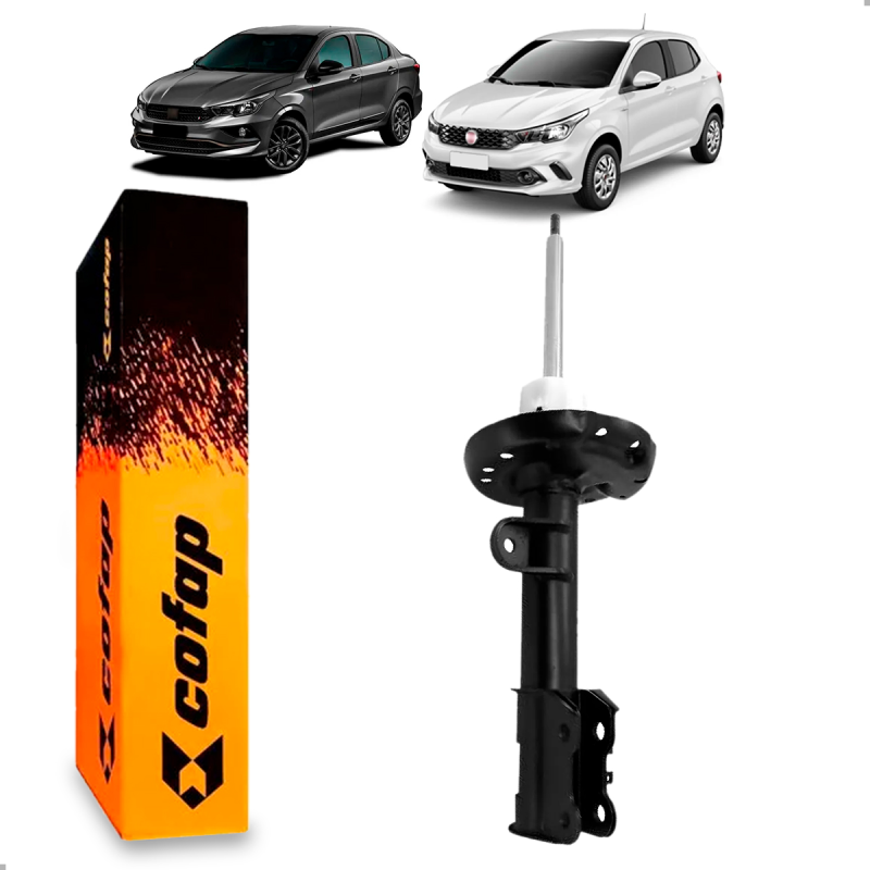 Amortecedor Dianteiro Argo Cronos 2017 A 2022 Lado Esquerdo - 182699k