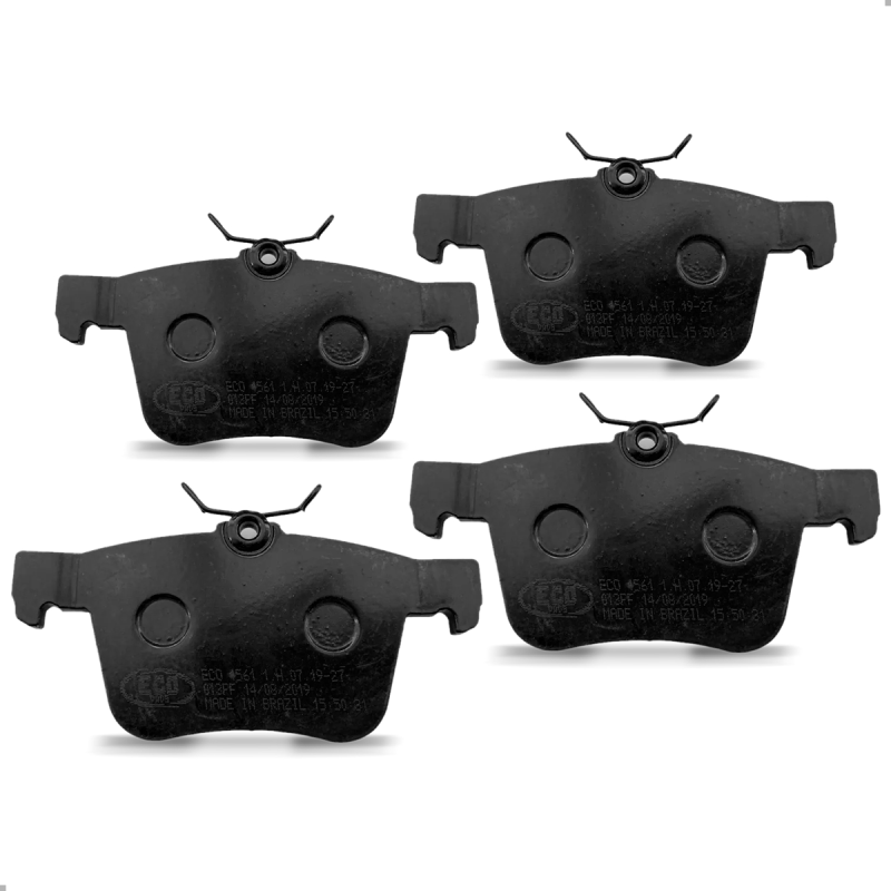 Pastilha Do Freio Traseiro Golf 1.4 2.0 2014 A 2022 Jetta 1.4 2.0 2019 A 2022 Tiguan 1.4 2.0 2016 A 2022