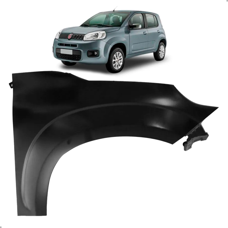 Paralama Original Uno Attractive Drive 2015 A 2022 Lado Direito Para Pintura