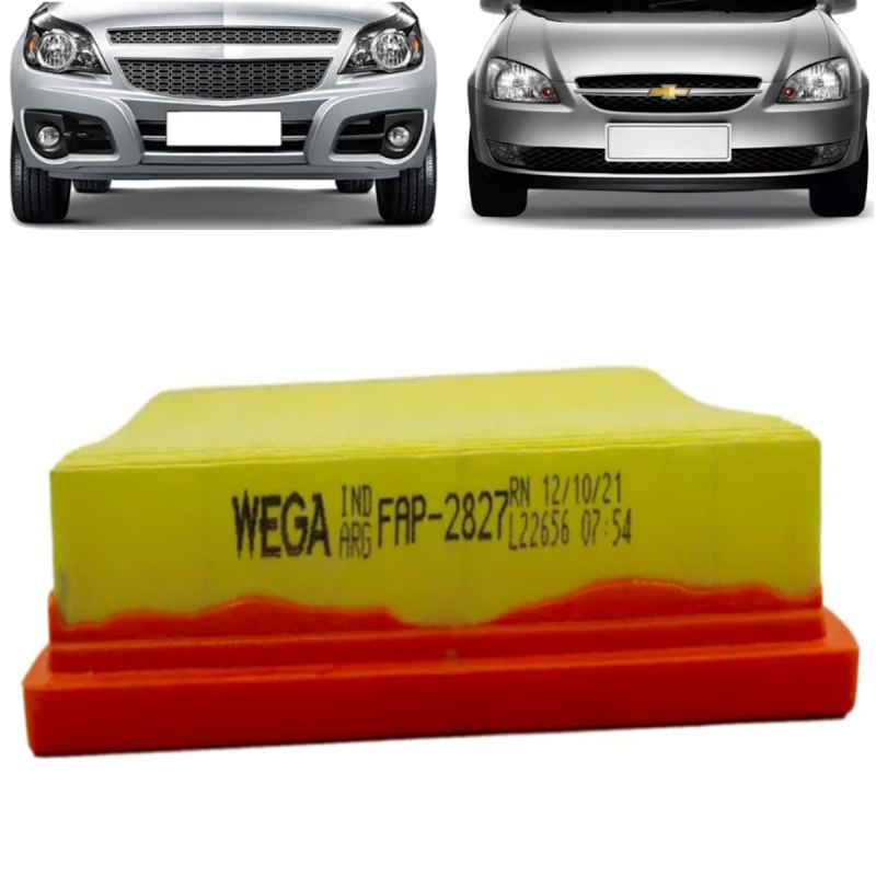 Filtro De Ar Do Motor Montana 1.4 2011 A 2022 Agile 1.4 2009 A 2022 Corsa 1.0 1999 A 2001 Classic 2010 A