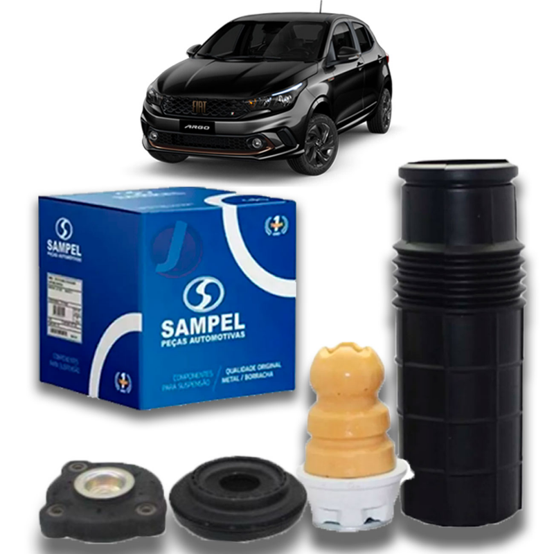 Kit Do Amortecedor Dianteiro Argo Cronos 2017 A 2022 Uno Fiorino 2010 A 2022 Palio Attractive 2012 A 202
