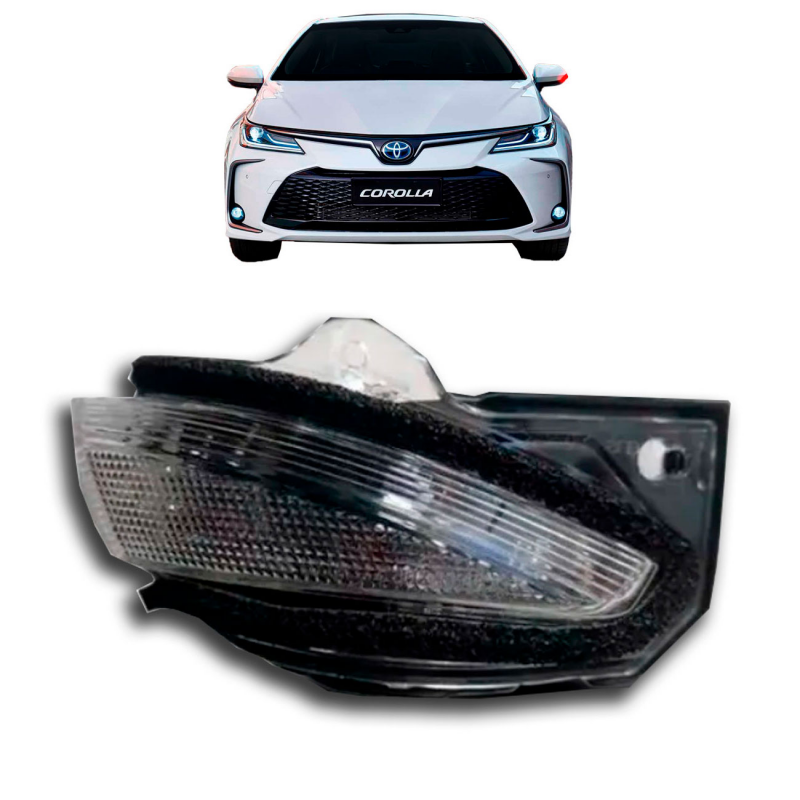 Lanterna Pisca Do Retrovisor Corolla 2019 A 2020 Lado Esquerdo