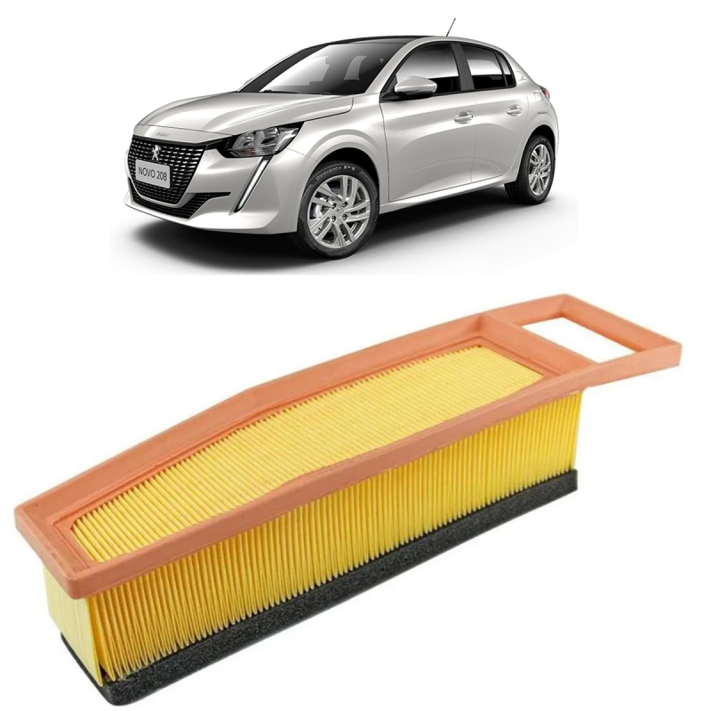Filtro Do Ar Do Motor Peugeot 208 1.6 16v 2021 A 2022