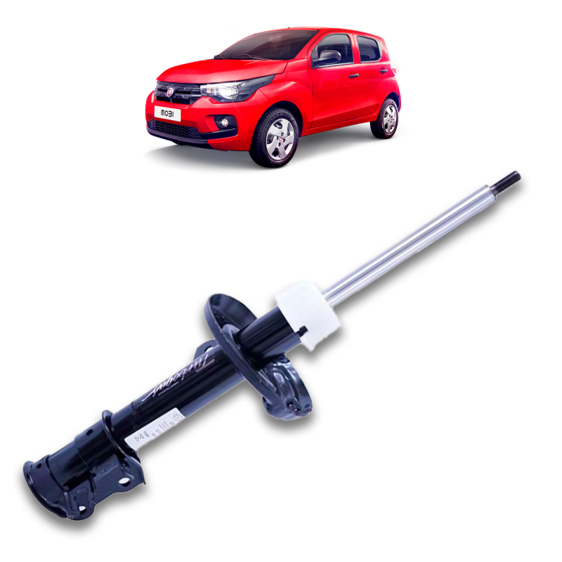 Amortecedor Dianteiro Mobi 2016 A 2022 Lado Esquerdo Com Barra Estabilizadora