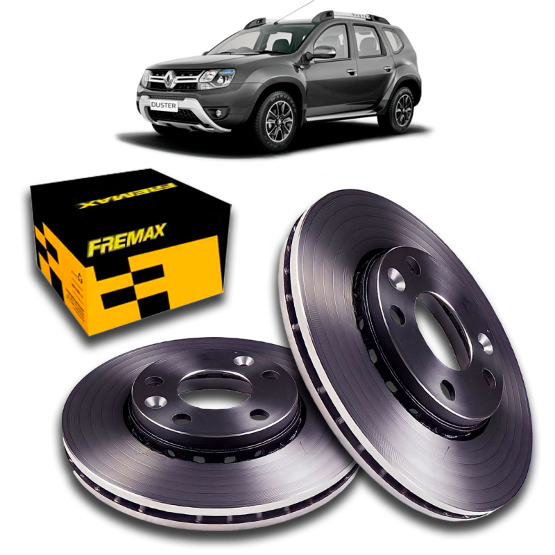 Disco Do Freio Dianteiro Duster 2.0 16v 2011 A 2022 Fluence 1.6 2.0 16v 2011 A 2022 Ventilado