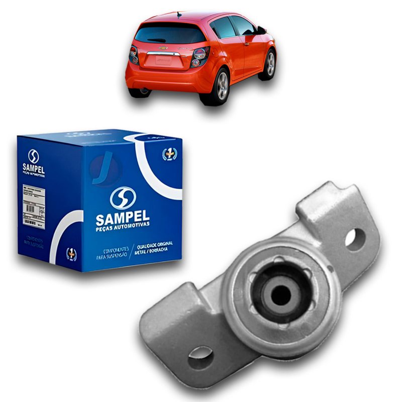 Suporte Do Amortecedor Traseiro Onix Prisma 2012 A 2019 Spin 2012 A 2022 Cobalt 2012 A 2022 Lado Direito