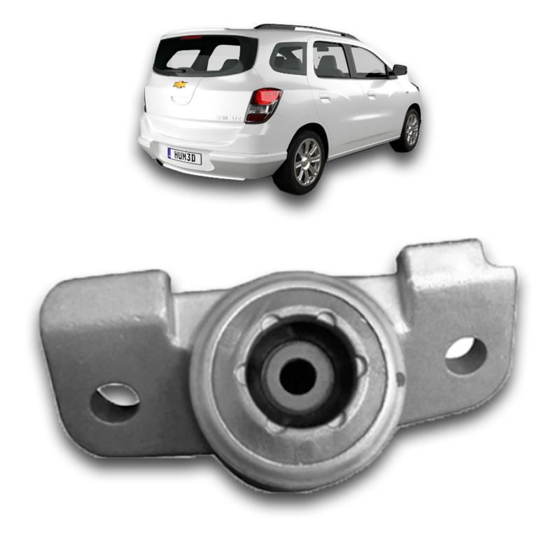 Suporte Do Amortecedor Traseiro Onix Prisma 2012 A 2019 Spin 2012 A 2022 Cobalt 2012 A 2022 Lado Esquerd