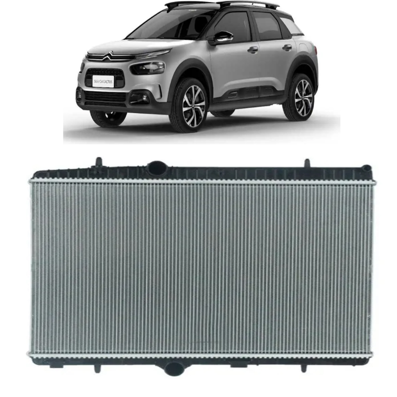 Radiador Original C4 Cactus 1.6 At 2019 A 2022 Peugeot 2008 1.6 At 2019 A 2022 Turbo