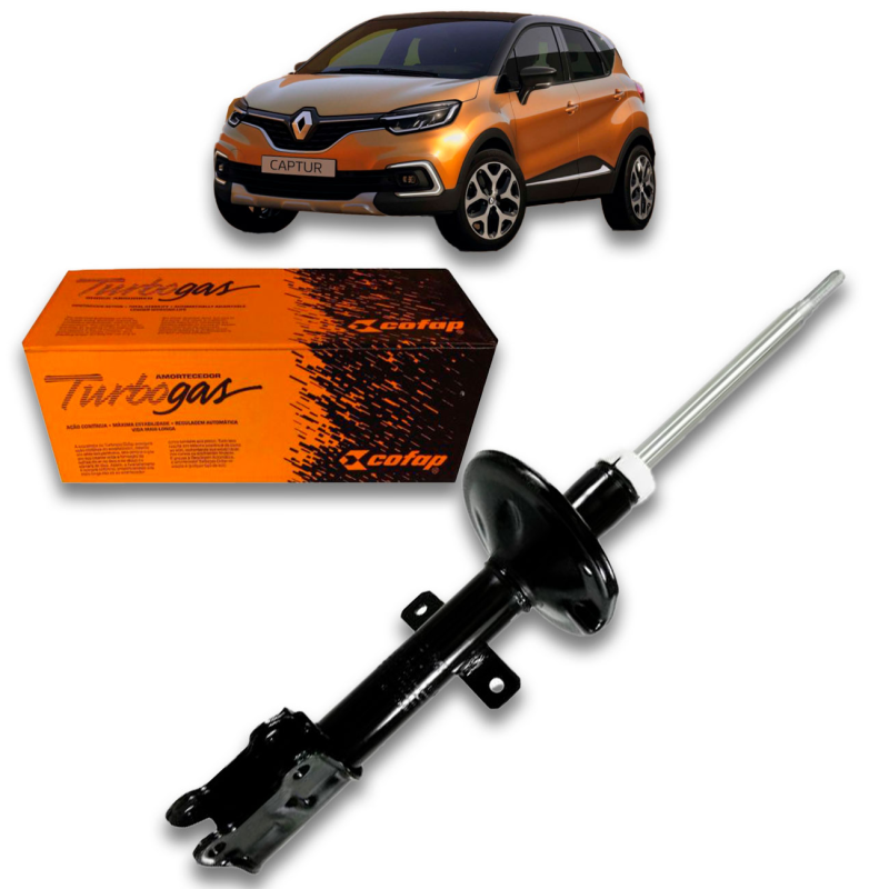 Amortecedor Dianteiro Captur 2017 A 2022 Duster 4x2 4x4 2011 A 2022 Cambio Manual