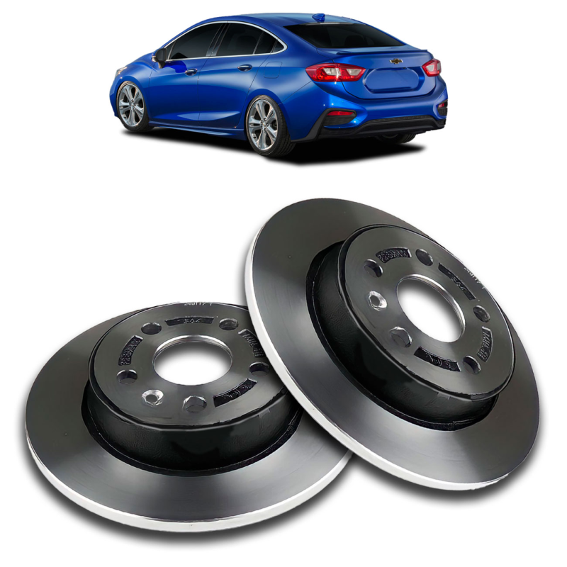 Disco Do Freio Traseiro Cruze 1.4 2017 A 2022 Solido