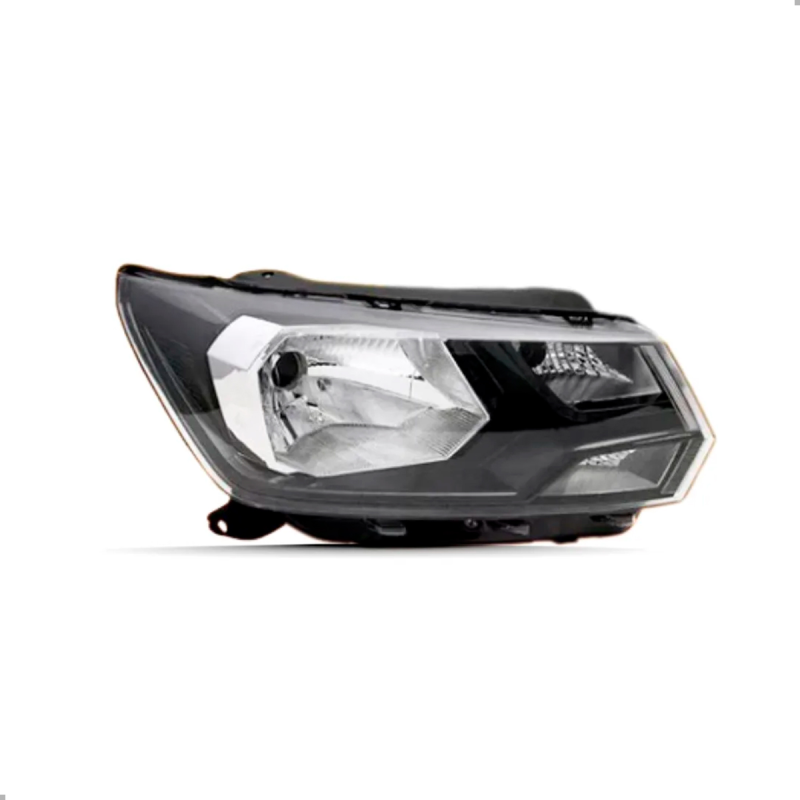Farol Original Saveiro G7 2017 A 2018 Gol Voyage G8 2019 A 2022 Lado Direito Com Friso Preto