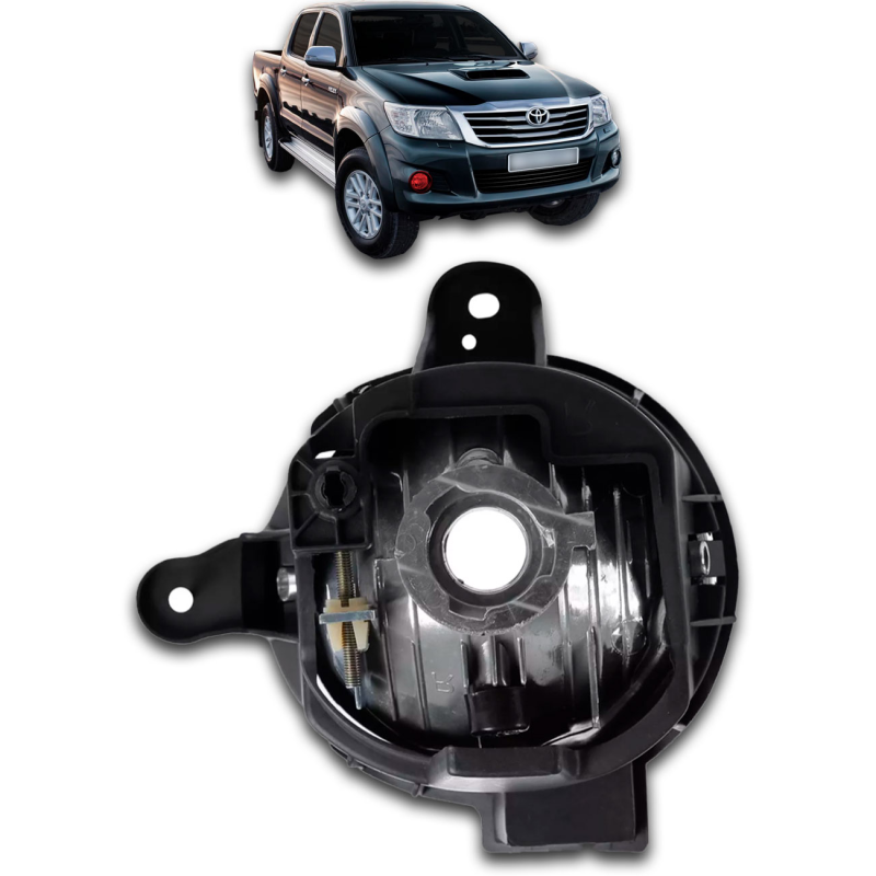 Farol Auxiliar De Milha Hilux Pickup 2012 A 2015 Lado Direito Com