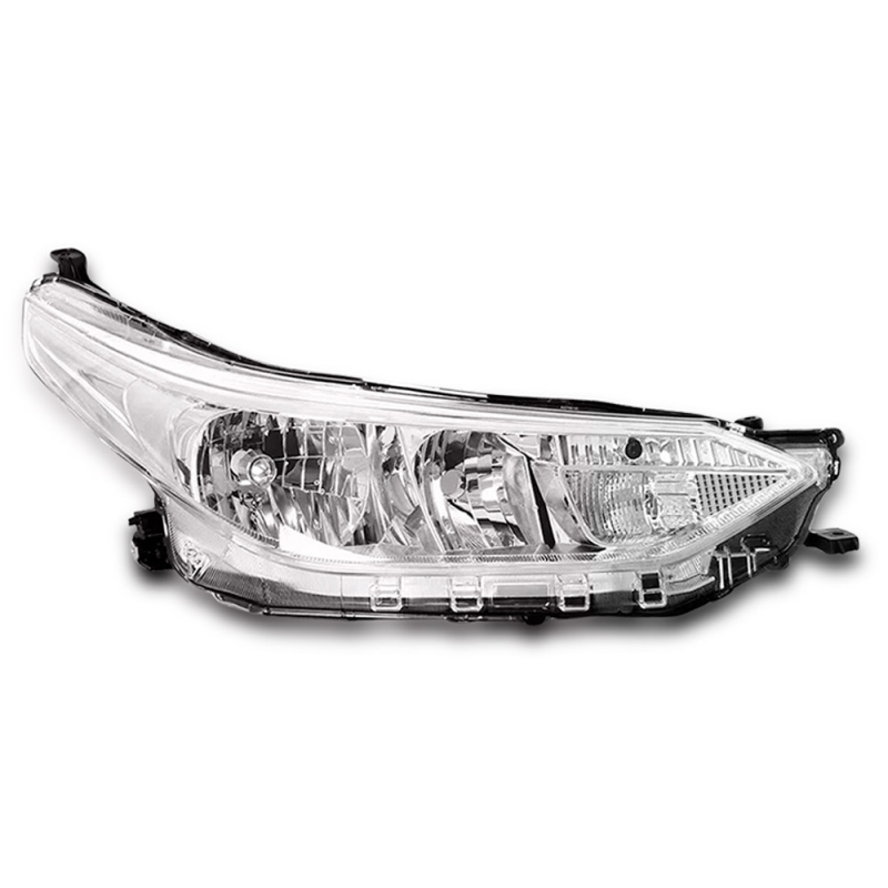Farol Yaris 2018 A 2022 Lado Direito Cromado (r29074)