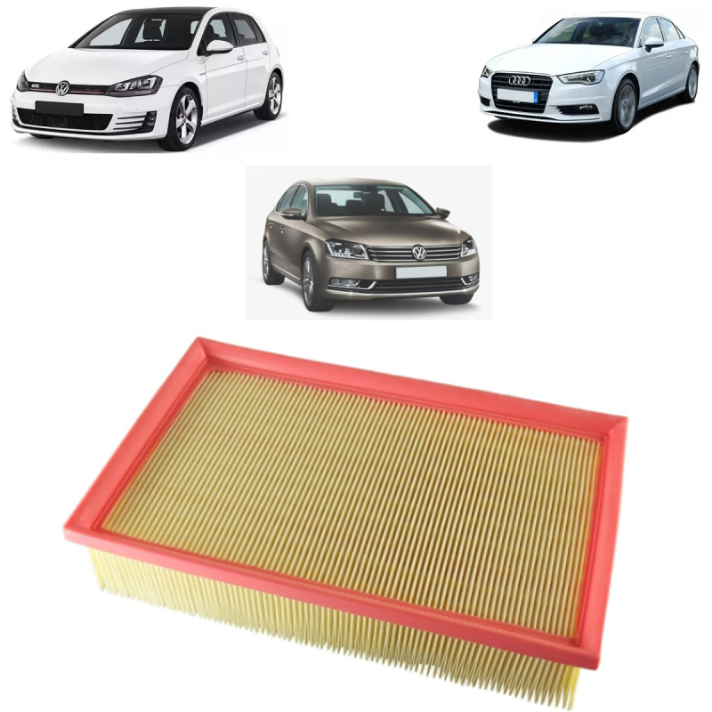 Filtro Do Ar Do Motor Golf 2.0 2014 A 2022 Tiguan 350 Tsi 2018 A