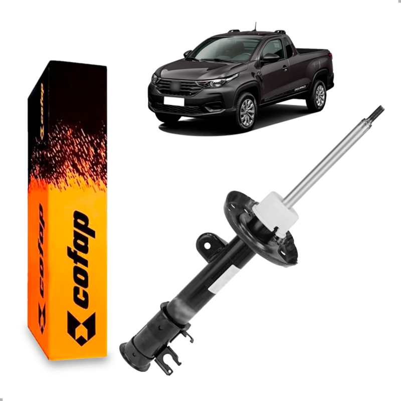 Amortecedor Dianteiro Strada 2020 A 2022 Lado Esquerdo