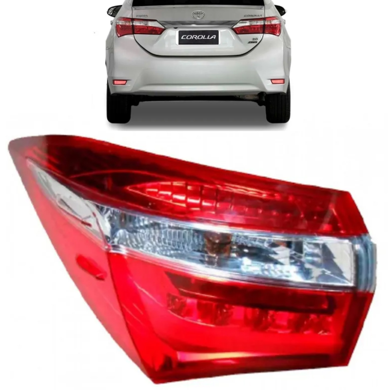 Lanterna Traseira Original Corolla 2015 A 2017 Lado Esquerdo Canto Sem Led