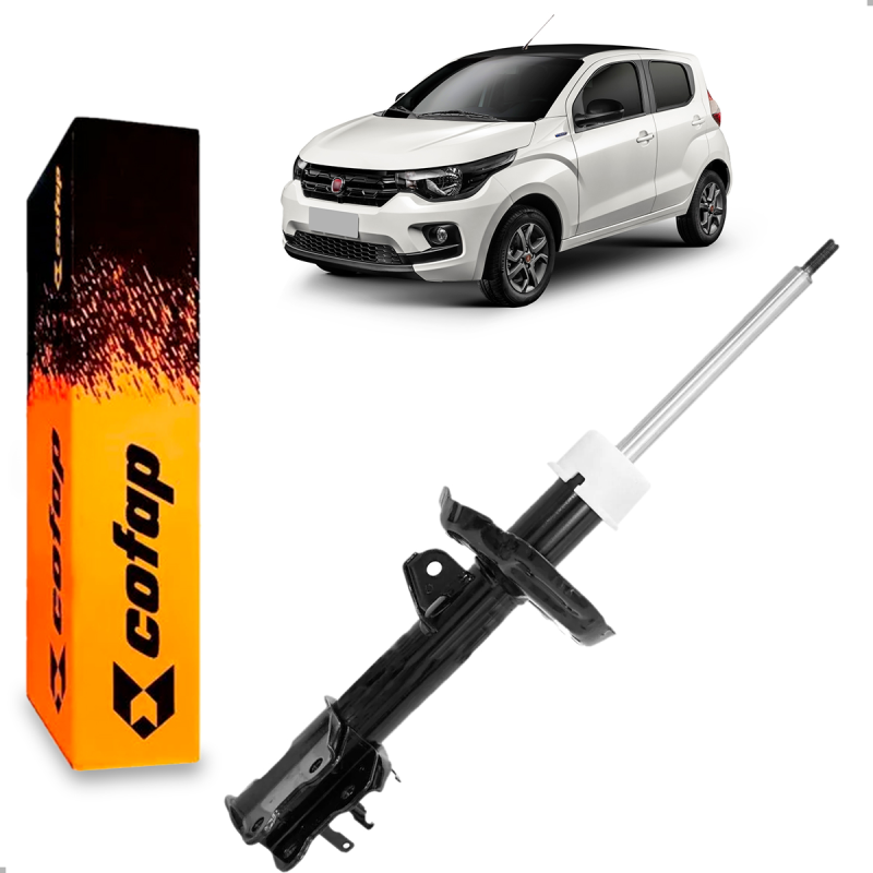 Amortecedor Dianteiro Mobi 2016 A 2022 Lado Direito Sem Barra Estabilizadora