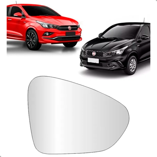 Lente Do Retrovisor Com Base Original Argo Cronos 2017 A 2022 Lado Direito