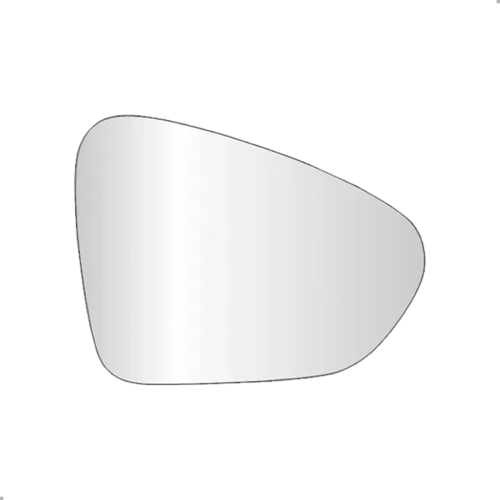 Lente Do Retrovisor Com Base Original Argo Cronos 2017 A 2022 Lado Direito