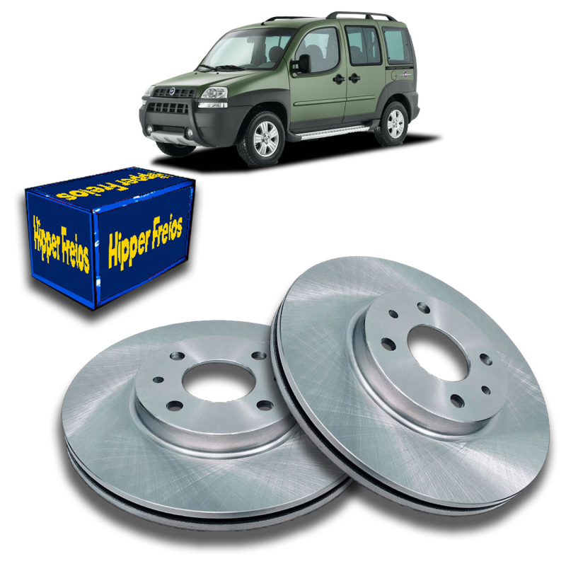 Disco Do Freio Dianteiro Doblo 1.3 1.6 2001 A 2022 Palio Siena Strada 1.6 1.8 2000 A 2014 Ventilado