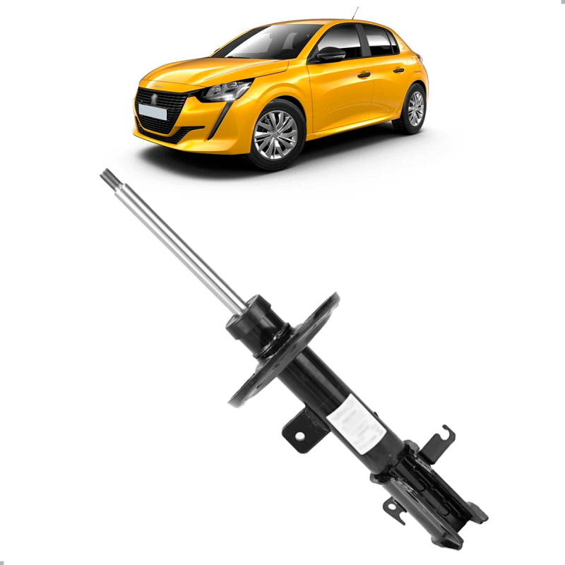 Amortecedor Dianteiro Peugeot 208 2020 A 2022 Lado Esquerdo