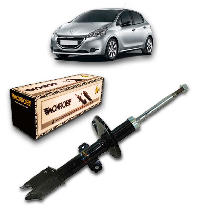 Amortecedor Dianteiro Peugeot 208 2013 A 2019 Lado Esquerdo