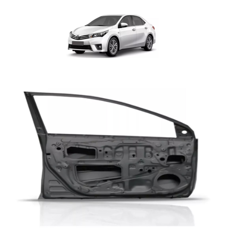 Porta Dianteira Corolla 2015 A 2018 Lado Esquerdo Para Pintura (r22981)