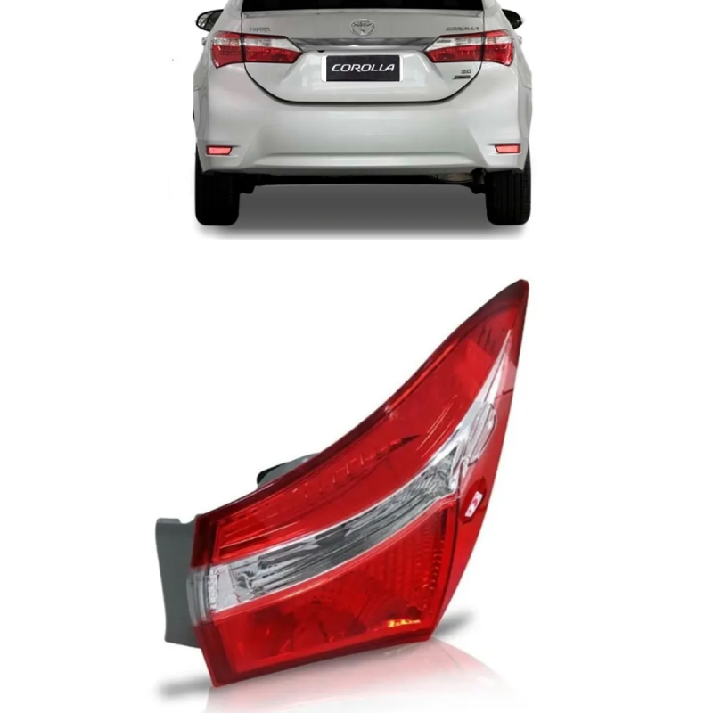 Lanterna Traseira Original Corolla 2015 A 2017 Lado Direito Canto Sem Led