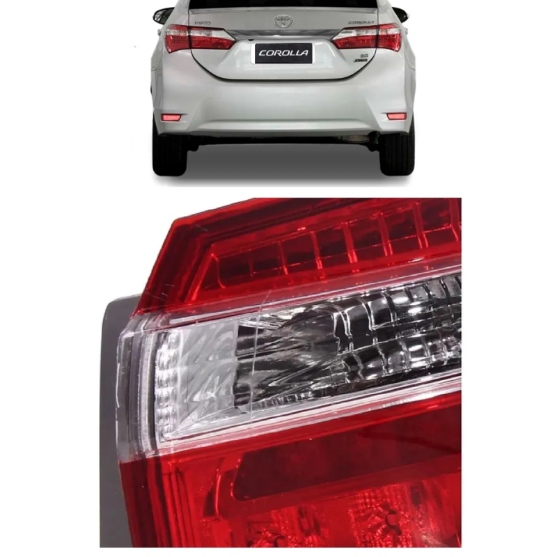 Lanterna Traseira Original Corolla 2015 A 2017 Lado Direito Canto Sem Led