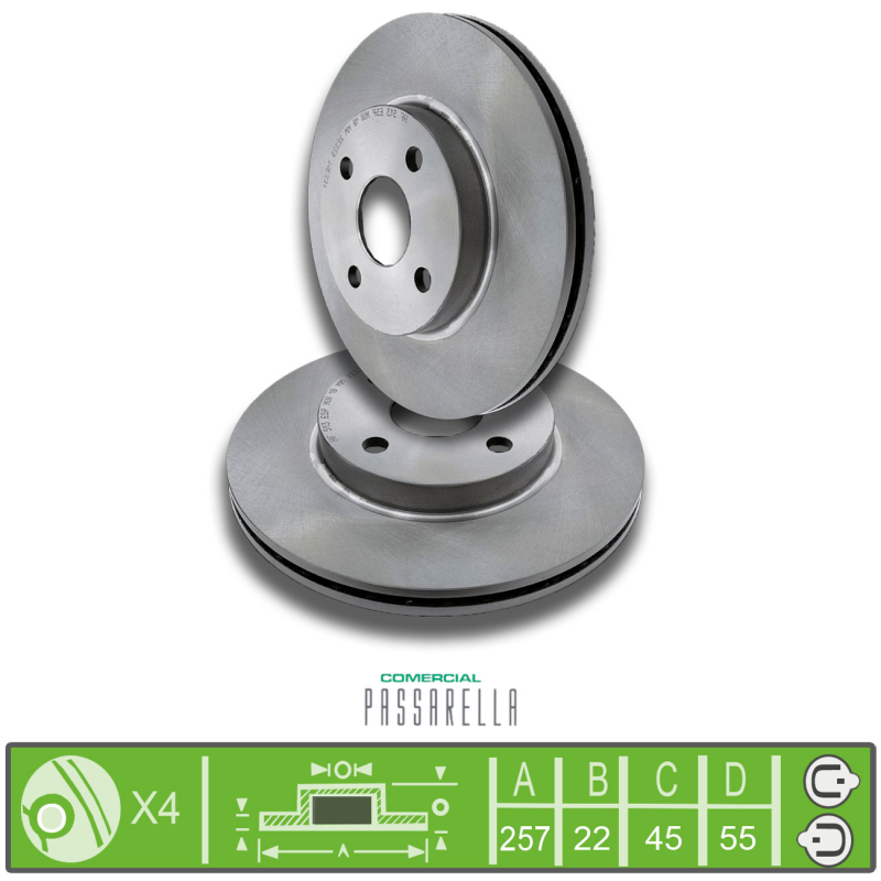 Disco Do Freio Dianteiro Etios  1.3 1.5 2013 A 2022