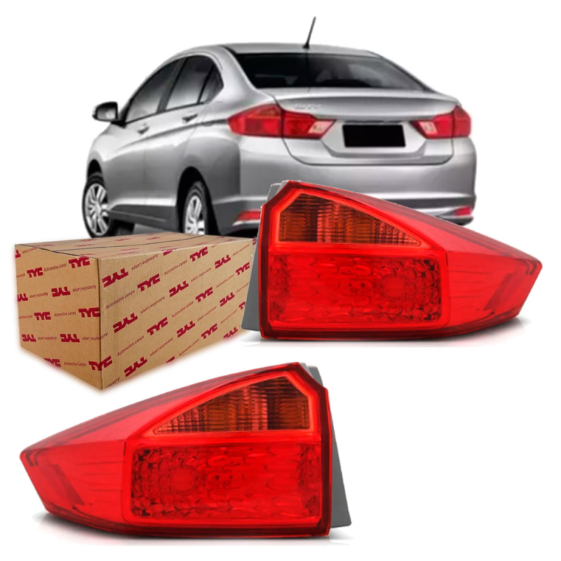 Lanterna Traseira City 2015 A 2018 Lado Direito Canto (r24366)