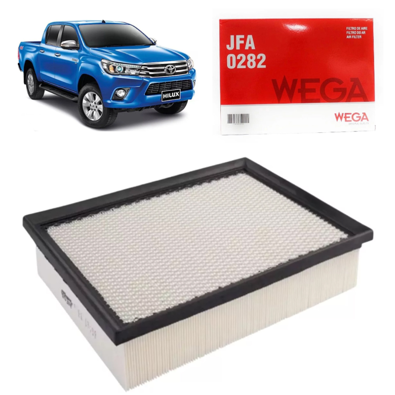 Filtro De Ar Do Motor Hilux 2.7 2.8 16v 2016 A 2022