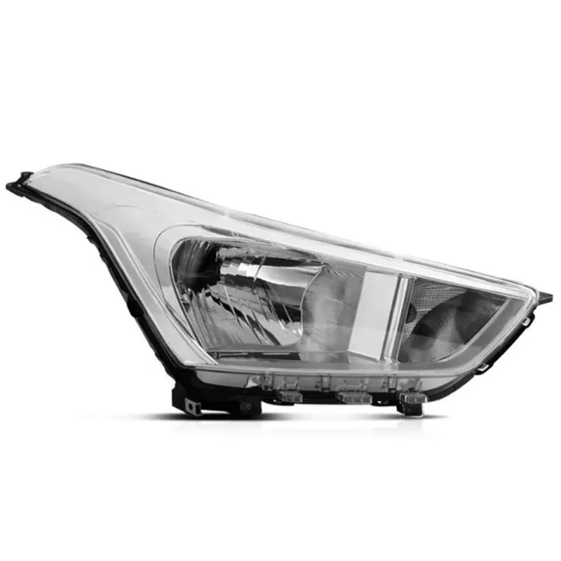 Farol Creta 2017 A 2021 Lado Direito Cromado Regulador Manual (r29778)