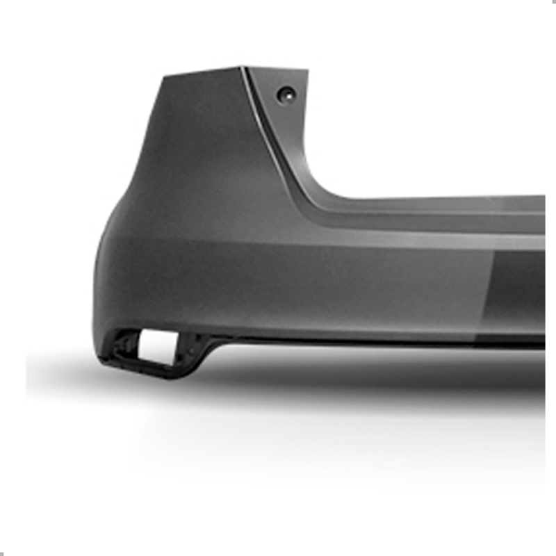 Parachoque Traseiro Focus Hatch 2016 A 2019 Para Pintura Sem Furo Para Sensor (r23959)