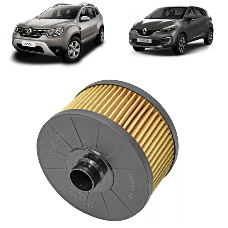 Filtro De Oleo Captur 1.3 2021 A 2022 Duster 1.3 2022 A 2023 Duster Oroch 1.3 2023