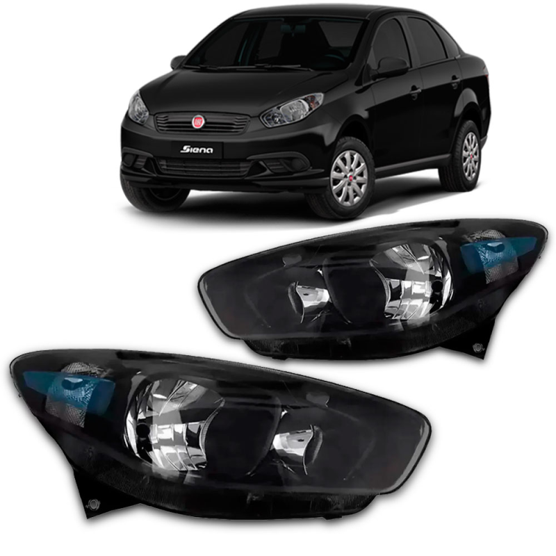 Farol Grand Siena 2012 A 2022 Lado Esquerdo Fume (c046738)