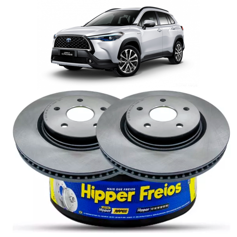 Disco Do Freio Dianteiro Corolla Cross 2.0 2021 A 2022 Rav4 2.5 2018 A 2022 Camry 2.0 2014 A 2022 Ventilado Sem Cubo