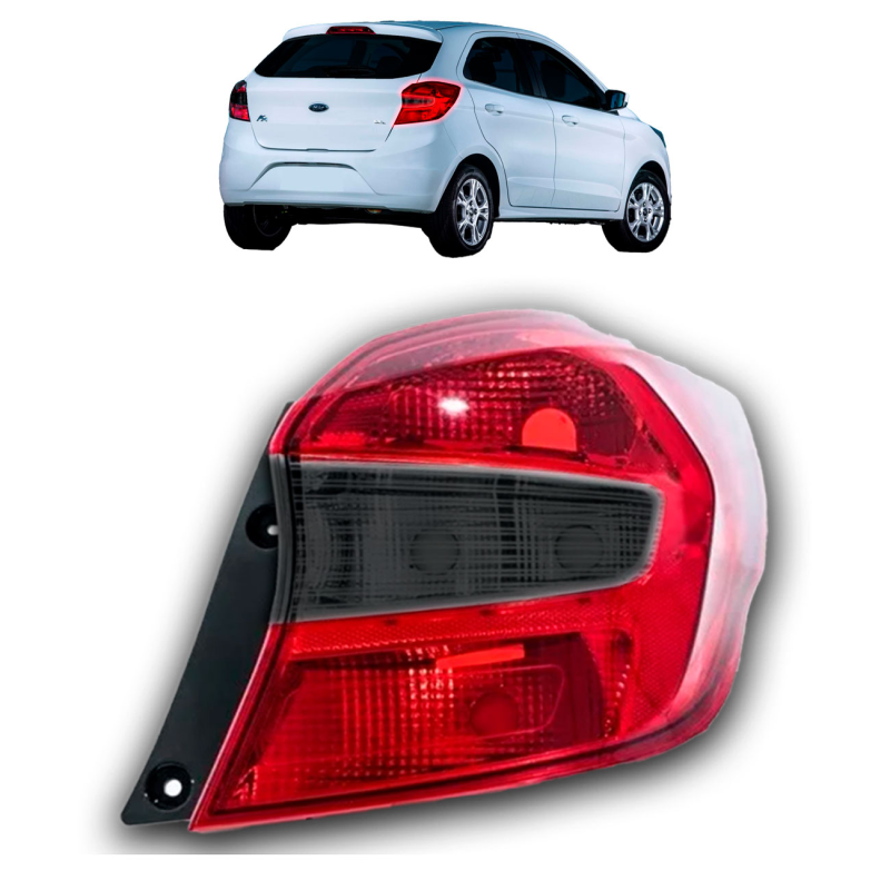 Lanterna Traseira Ka Hatch 2015 A 2018 Lado Direito Fume