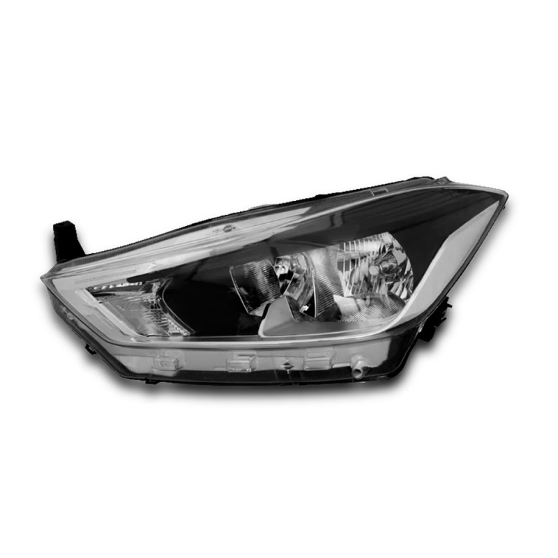 Farol Kicks 2017 A 2021 Lado Esquerdo Regulador Manual Sem Projetor Sem Led (c054272) (r27481)