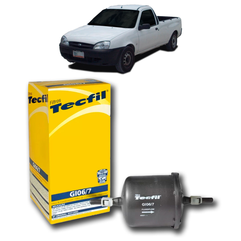 Filtro De Combustivel Courier 1.3 1.6 1997 A 2013 Escort 1.6 1.8 2.0 1997 A 2003