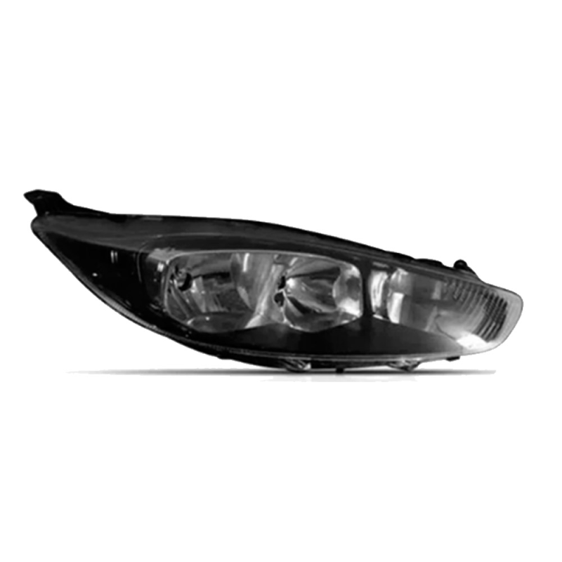 Farol New Fiesta 2013 A 2016 Lado Direito Mascara Negra (r24364)(c45806)