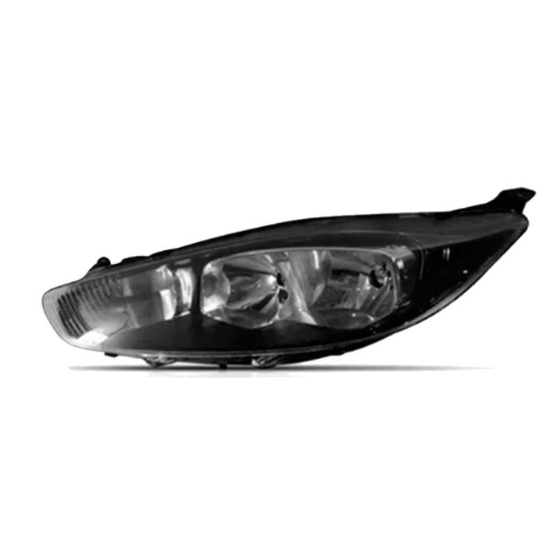 Farol New Fiesta 2013 A 2016 Lado Direito Mascara Negra (r24364)(c45806)
