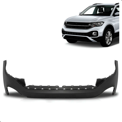 (c064511) (r31175)parachoque Dianteiro T-cross 2019 A 2022 Para Pintura Sem Furo Para Sensor