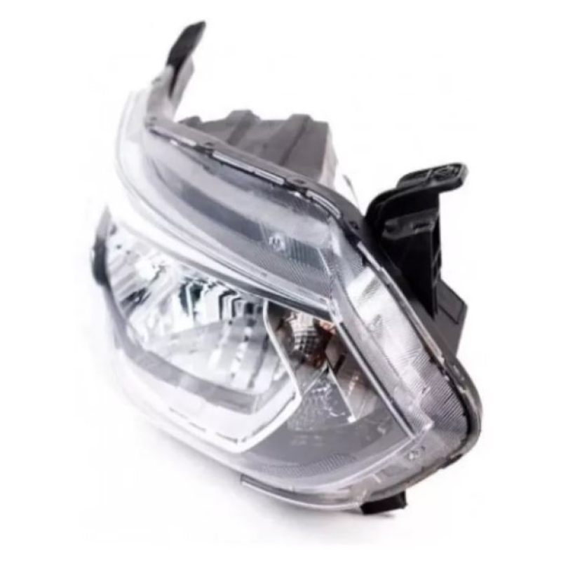 Farol Onix Hatch/plus 2020 A 2022 Lado Direito Cromado Regulador Manual Sem Led (r31764)(c071589)