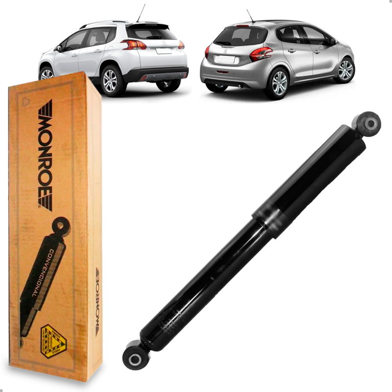 Amortecedor Traseiro Peugeot 2008 2013 A 2020 208 2013 A 2020 Cambio Automatico