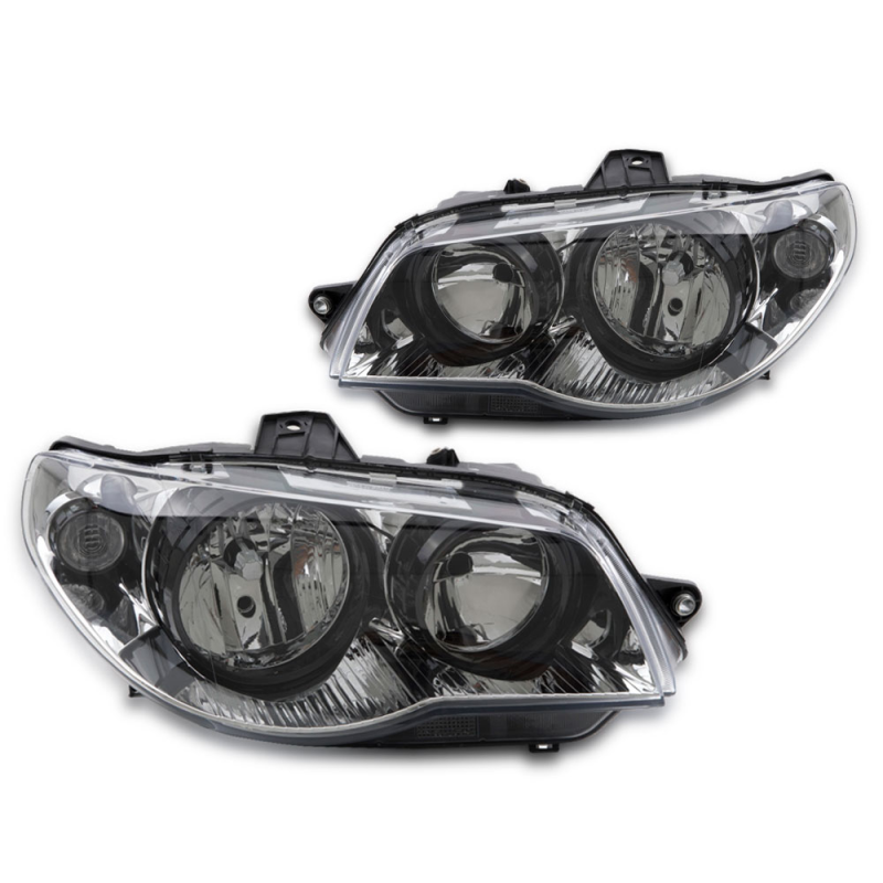 Farol Palio Siena Strada 2004 A 2012 Celebration Economy Lado Direito Cromado Aro Preto (c064612)