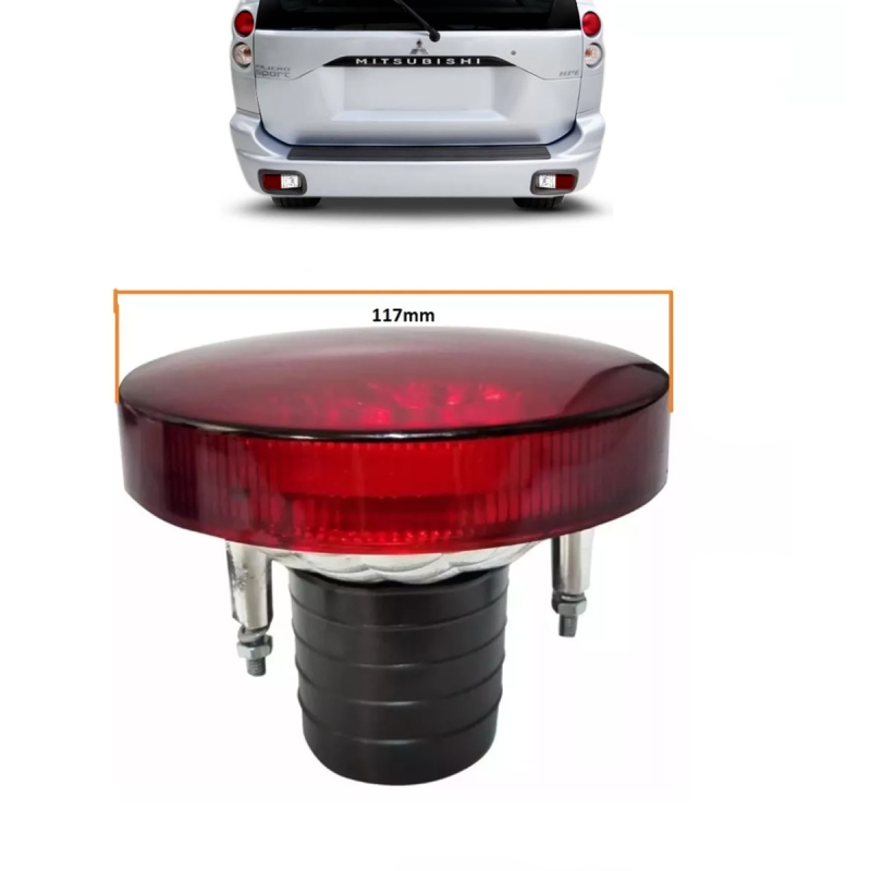 Lanterna Traseira L200 2004 A 2010 Tr4 2007 A 2009 Vermelha